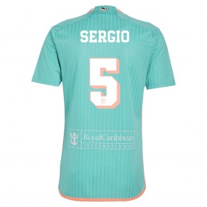 Inter Miami Sergio Busquets #5 Alternativní Dres 2024-25 Krátký Rukáv